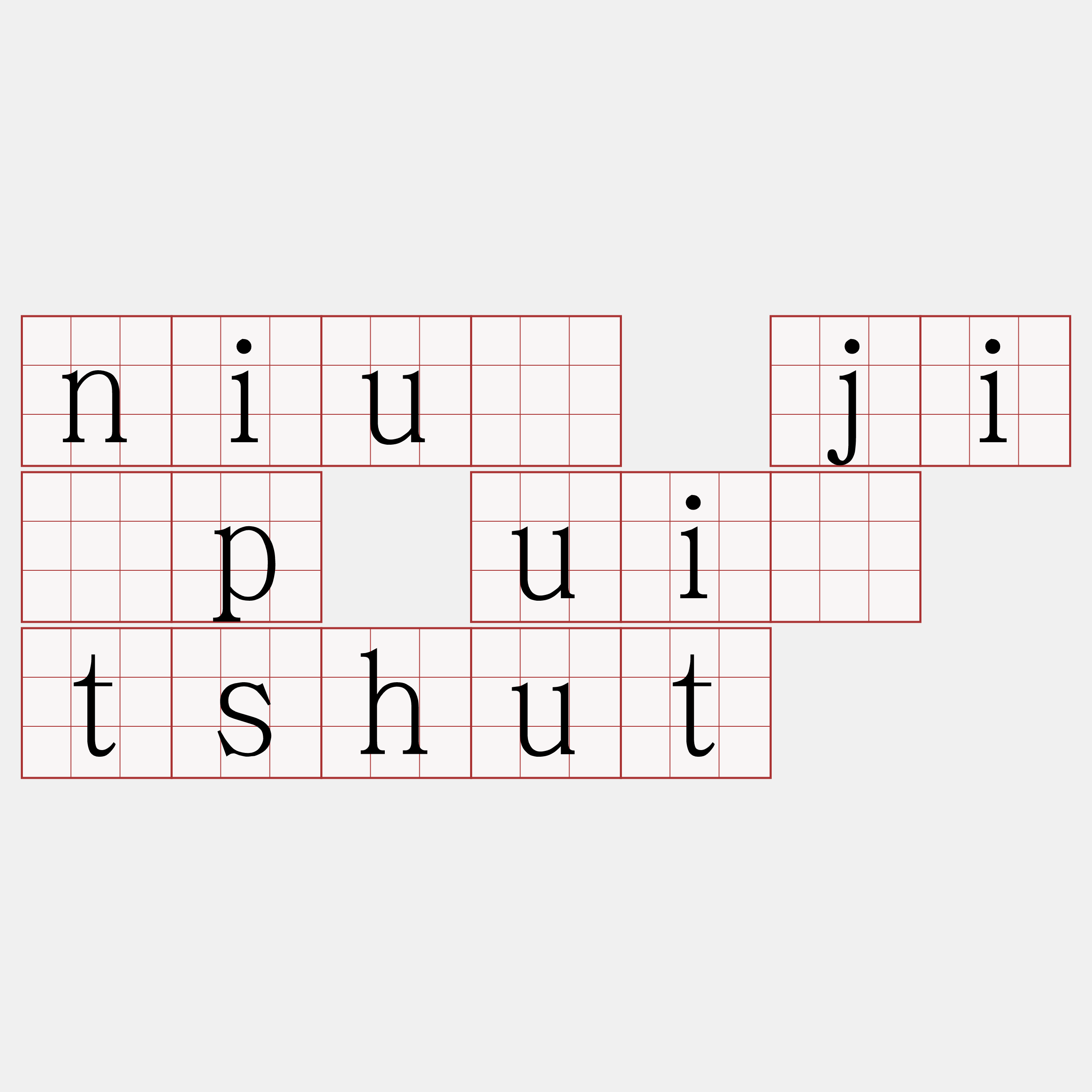 niû ji̍p uî tshut